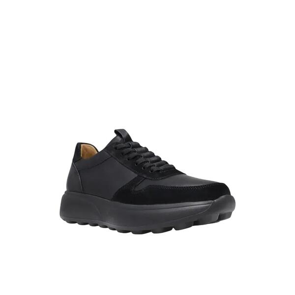 Ανδρικά Sneaker Low Black 2242-1_SUE_LEA-0073