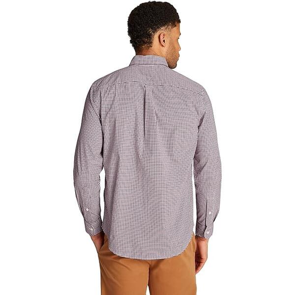 Αντρικό Πουκάμισο Tommy Hilgifer Flex Poplin Gingham Rf Regatta Red Multi MW0MW37548-0KQ