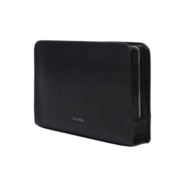 Ανδρικό Πουγγί Calvin Klein Foil Emboss Small Washbag Black LV04D1153G-UB1