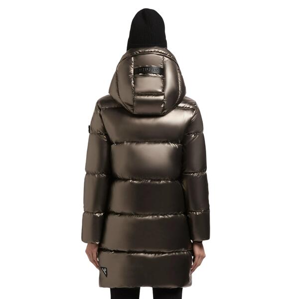 Γυναικείο Μπουφάν Khujo Haya Shiny Cane Brown HAYASHINY-545