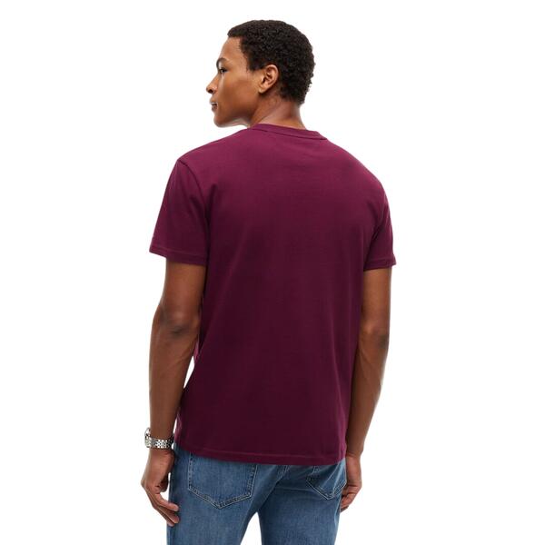 Ανδρικό T-shirt Tommy Jeans Tjm Reg Signature Tee Ext Calypso Berry DM0DM23547-V11
