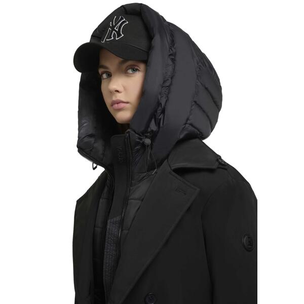 Γυναικείο Μπουφάν Khujo Elena Black ELENA-200