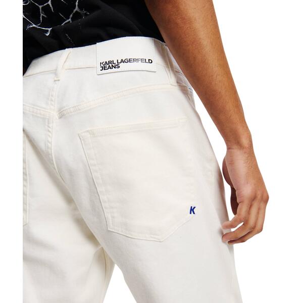 Ανδρικό Jean Karl Lagerfeld Tapered Denim White A2M10136-D15