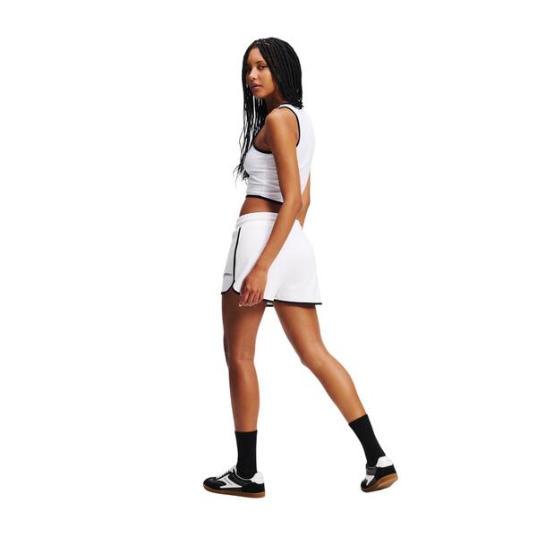 Γυναικείο Σορτς Karl Lagerfeld Klj Binding Sweat White A2W10095-100
