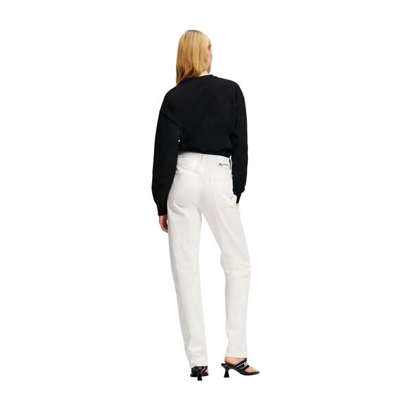 Γυναικείο Jean Karl Lagerfeld Hr Straight White Denim A2W10135-D15