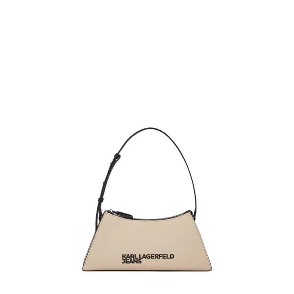 Γυναικεία Τσάντα Ώμου Karl Lagerfeld Jeans Essential Logo Shb Matte Wood Ash A2W30143-1ON