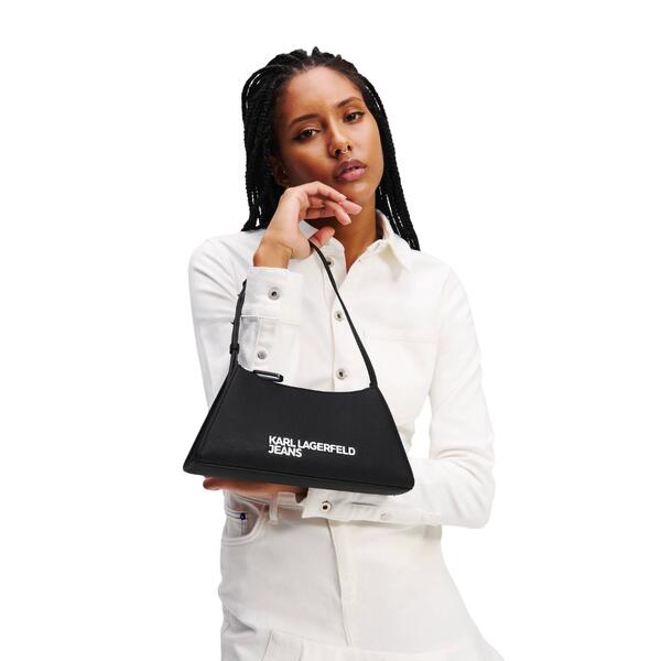 Γυναικεία Τσάντα Karl Lagerfeld Jeans Essential Logo Shb Matte Black A2W30143-999