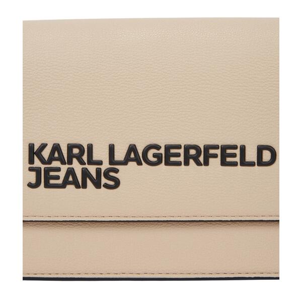 Γυναικεία Τσάντα Ώμου Karl Lagerfeld Jeans Essential Logo Pu Cb Wood Ash A2W30250-1ON