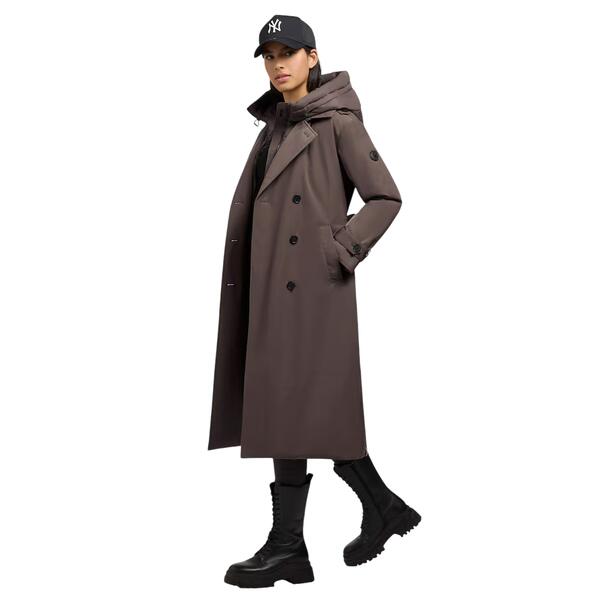 Γυναικείο Μπουφάν Khujo Elena City Taupe ELENA-288