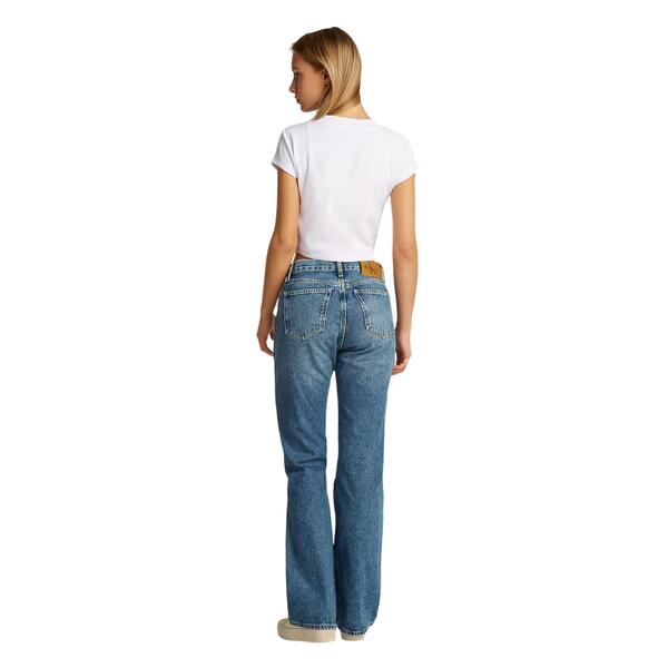 Γυναικείο T-shirt Calvin Klein Monogram Baby Brilliant White LV047AB802-YAA