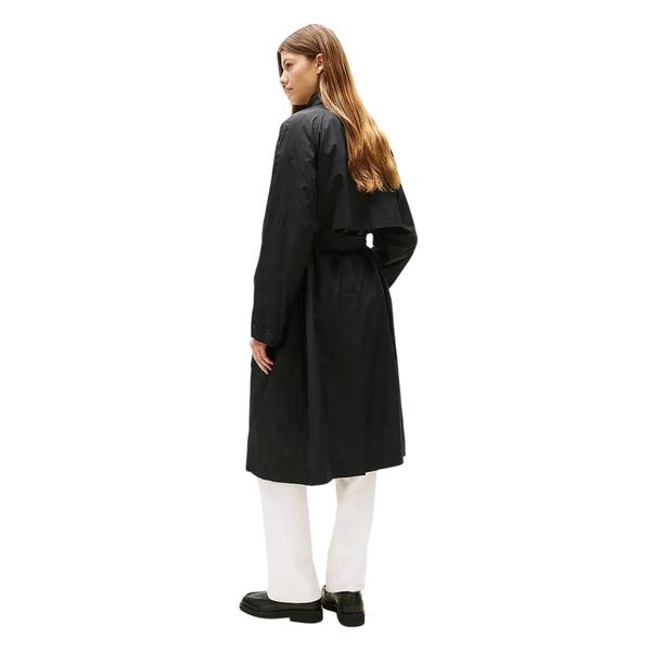 Γυναικείο Μπουφάν Τοmmy Hilfiger Ul Nylon Long Packable Windbrkr Black WW0WW46445-BDS