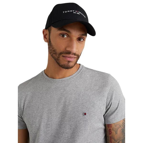 Ανδρικό Καπέλο Tommy Hilfiger Th Established Black AM0AM07352-BDS