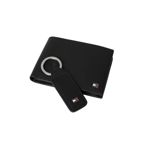Ανδρικό Πορτοφόλι Tommy Hilfiger Gp Eton Cc And Coin Pckt Keyfob Black AM0AM07931-BDS