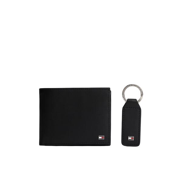 Ανδρικό Πορτοφόλι Tommy Hilfiger Gp Eton Cc And Coin Pckt Keyfob Black AM0AM07931-BDS