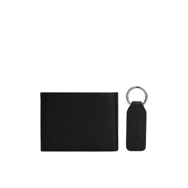 Ανδρικό Πορτοφόλι Tommy Hilfiger Gp Eton Cc And Coin Pckt Keyfob Black AM0AM07931-BDS