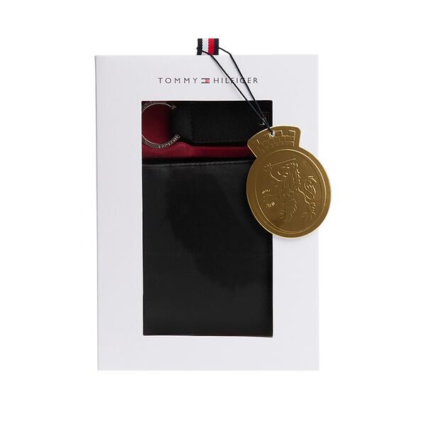 Ανδρικό Πορτοφόλι Tommy Hilfiger Gp Eton Cc And Coin Pckt Keyfob Black AM0AM07931-BDS