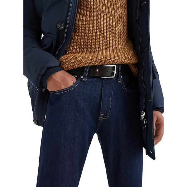 Ανδρική Ζώνη Tommy Hilfiger Denton Leather 3.5 Testa Di Moro AM0AM10312-0HD