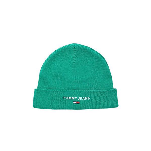 Ανδρικό Σκουφάκι Tommy Jeans Tjm Sport Beanie Green Malachite AM0AM10395-L30