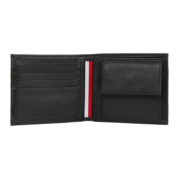Ανδρικό Πορτοφόλι Tommy Hilfiger Th Central Extra Cc And Coin Black AM0AM10785-BDS