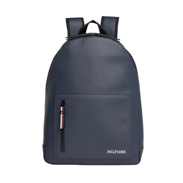 Ανδρικό Backpack Tommy Hilfiger Th Pique Space Blue AM0AM11782-DW6