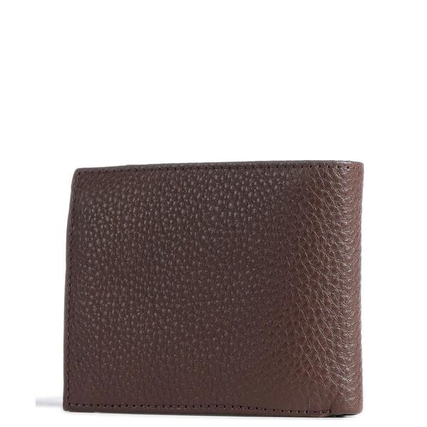 Ανδρικό Πορτοφόλι Tommy Hilfiger Th Central Cc Flap And Coin Dark Chestnut AM0AM11856-GT8