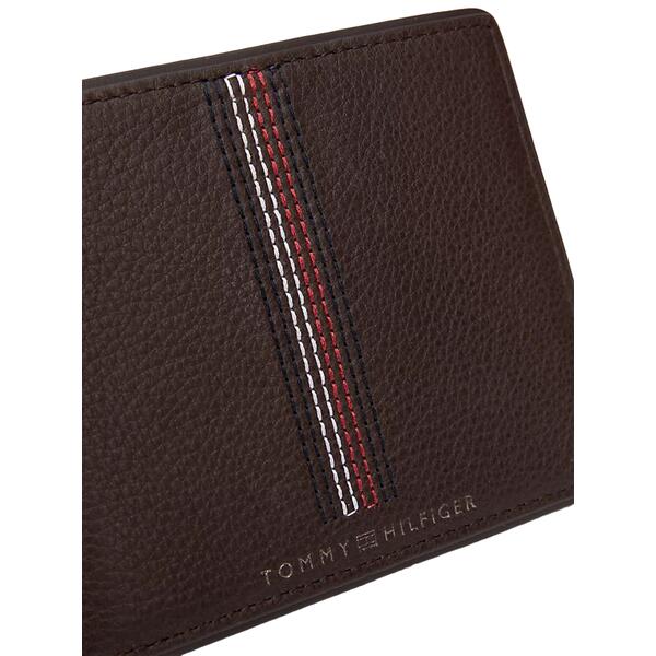 Ανδρικό Πορτοφόλι Tommy Hilfiger Th Casual Cc And Coin Coffee Bean AM0AM12527-GB6