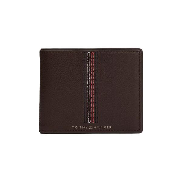 Ανδρικό Πορτοφόλι Tommy Hilfiger Th Casual Cc And Coin Coffee Bean AM0AM12527-GB6