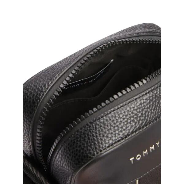 Αντρική Τσάντα Χιαστί Tommy Hilfiger Foundation Mini Reporter Black AM0AM13300-BDS