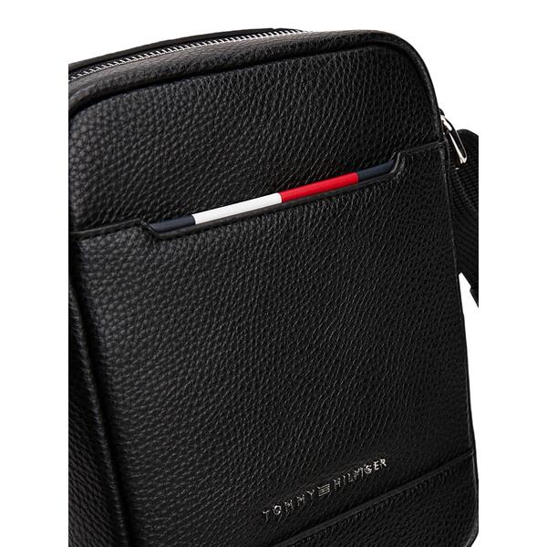 Ανδρική Χιαστί Τσάντα Tommy Hilfiger Central Mini Reporter Black AM0AM13486-BDS