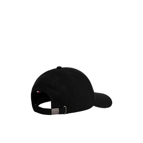 Ανδρικό Καπέλο Tommy Hilfiger Th RWB 6 Panel Melton Cap Black AM0AM13584-BDS