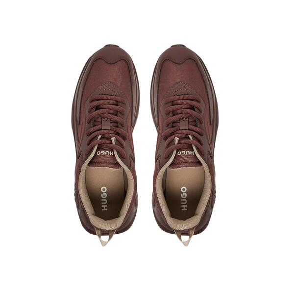 Γυναικεία Sneakers Hugo Leon Runn CvpuW N Dark Brown 50536660-201
