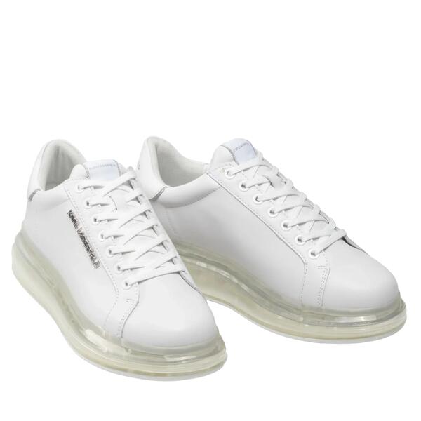 Ανδρικά Sneakers Karl Lagerfeld Lo Lace Lthr White KL52625A-11W