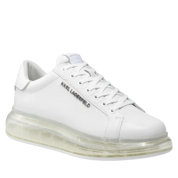 Ανδρικά Sneakers Karl Lagerfeld Lo Lace Lthr White KL52625A-11W