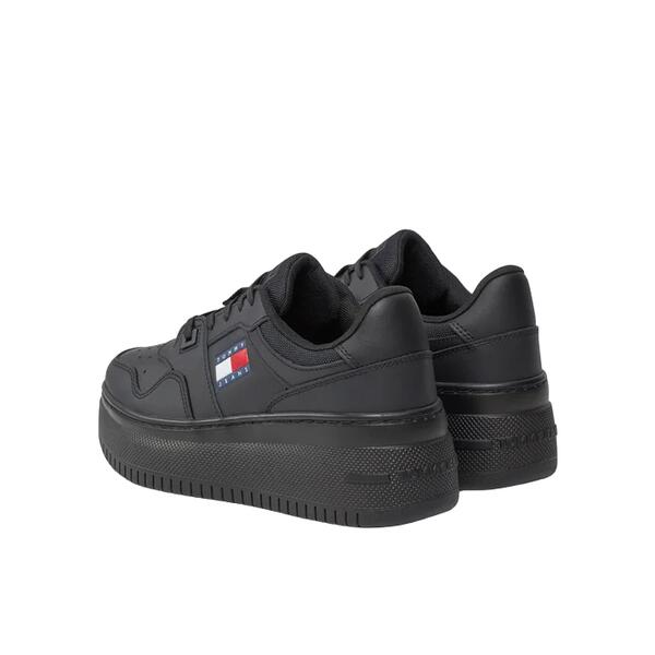 Γυναικεία Sneakers Tommy Jeans Tjw Retro Basket Flatform Ess Black EN0EN02506-BDS