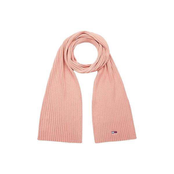 Γυναικείο Κασκόλ Tommy Jeans Tjw Flag Scarf Powdered Coral AW0AW13667-TKH