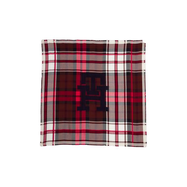 Γυναικείο Κασκόλ Tommy Hilfiger  Tommy Check Large Square Space Blue AW0AW15330-DW6