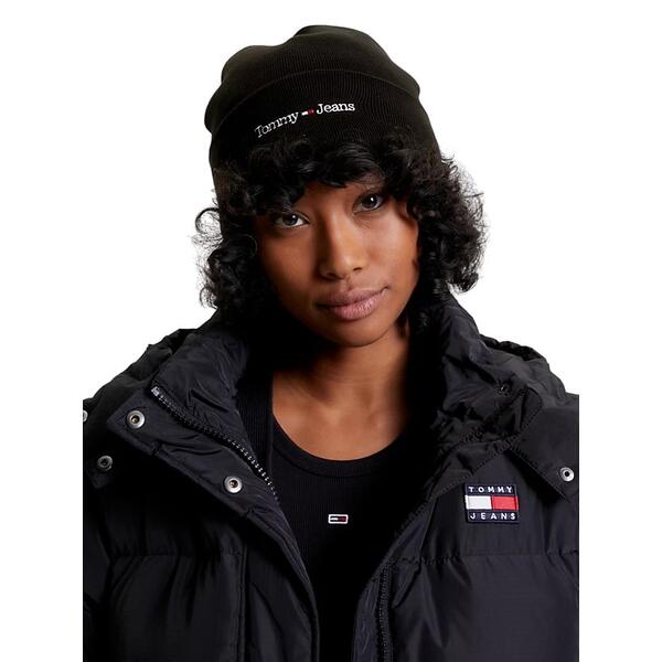 Γυναικείο Σκουφάκι Tommy Jeans Tjw Sport Beanie Black AW0AW15473-BDS