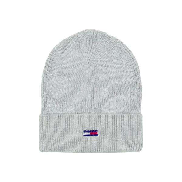Γυναικείο Σκουφάκι Tommy Jeans Tjw Flag Beanie Silver Grey AW0AW15474-P03