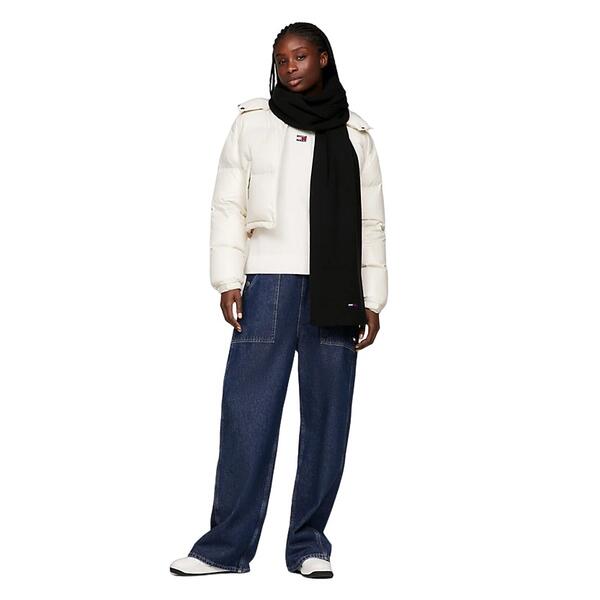 Γυναικείο Κασκόλ Tommy Jeans Tjw Flag Scarf Black AW0AW15478-BDS