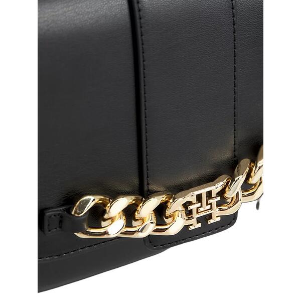 Γυναικεία Τσάντα Χιαστί Tommy Hilfiger Th Luxe Crossover Black AW0AW15604-BDS
