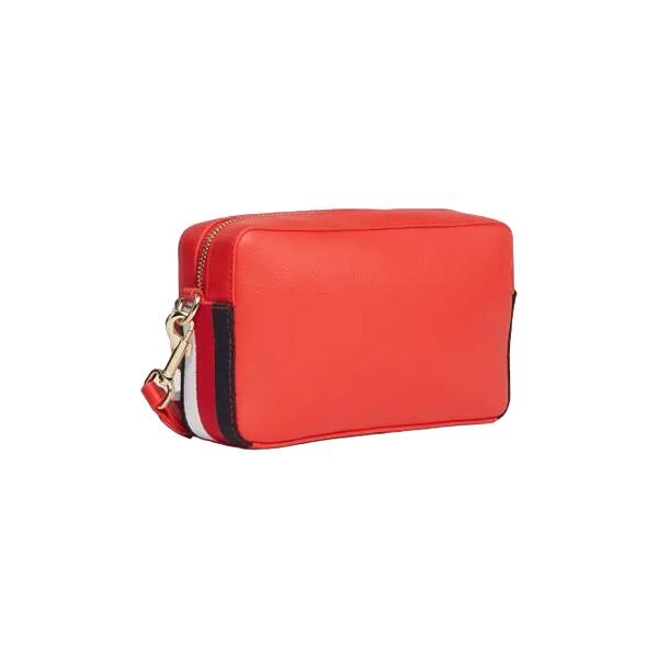 Γυναικείο Τσαντάκι Χιαστί Tommy Hilfiger Th Essential Sc Camera Bag Corp Fierce Red AW0AW15707-XND