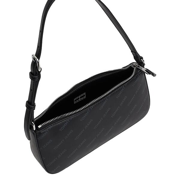 Γυναικεία Τσάντα Χειρός Tommy Hilfiger Ess Must Print Black Allover AW0AW16807-0GJ