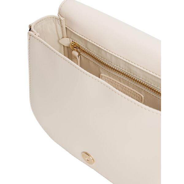 Γυναικεία Τσάντα Χιαστί Tommy Hilfiger Logotape Saddle Sugarcane AW0AW17184-AA8