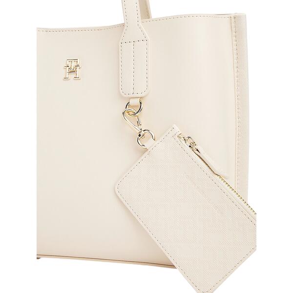 Γυναικεία Τσάντα Tommy Hilfiger Distinct Mini Tote Sugarcane AW0AW17192-AA8