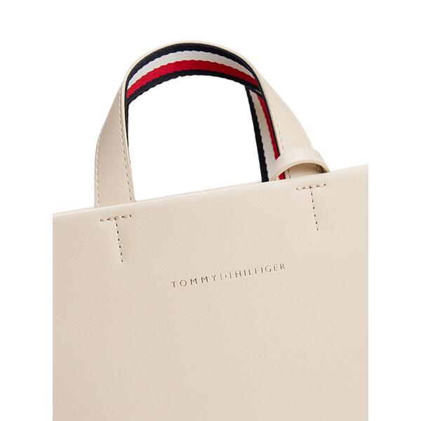 Γυναικεία Τσάντα Tommy Hilfiger Established Med Shopper Classic Beige AW0AW17508-ACI