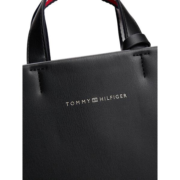 Γυναικεία Χιαστί Τσάντα Tommy Hilfiger Established Med Shopper Black AW0AW17508-BDS