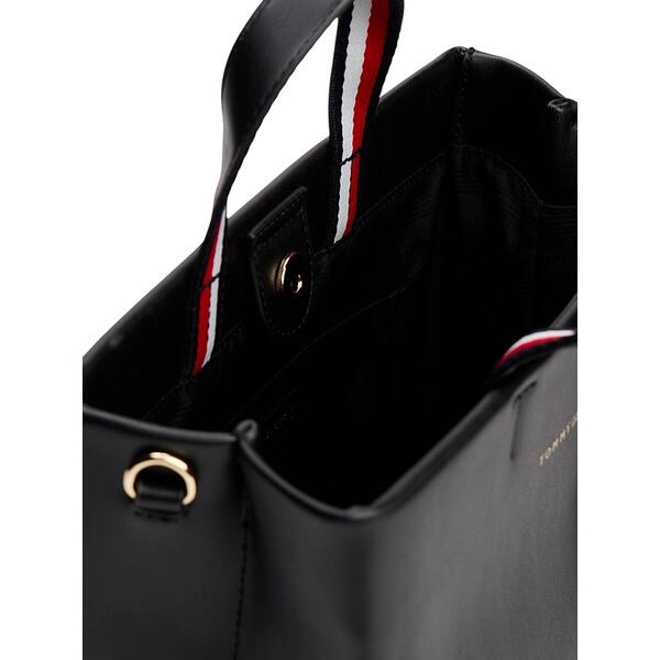 Γυναικεία Χιαστί Τσάντα Tommy Hilfiger Established Med Shopper Black AW0AW17508-BDS