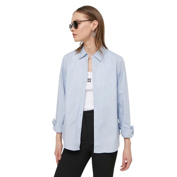 Γυναικείο Πουκάμισο Hugo The Essential Light Pastel Blue 50496339-452