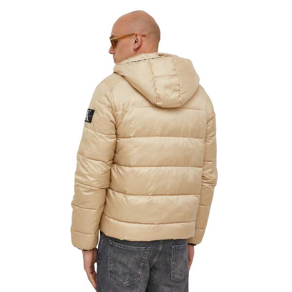 Ανδρικό Μπουφάν Calvin Klein Trim Lw Padded Jacket Travertine J30J323465-PF2
