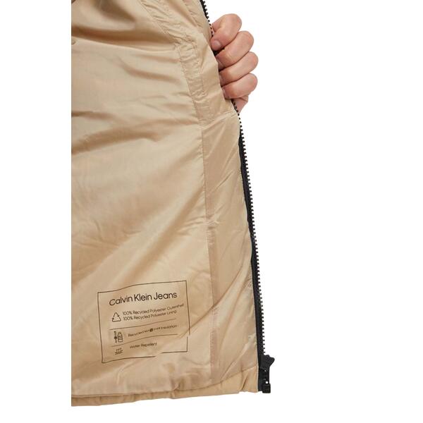 Ανδρικό Μπουφάν Calvin Klein Trim Lw Padded Jacket Travertine J30J323465-PF2